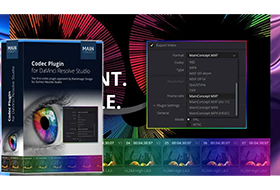 MainConcept Codec Plugin 1.6 for DaVinci Resolve