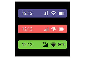 Material Status Bar 11.1.1 [Pro] [Mod Extra] (Android)